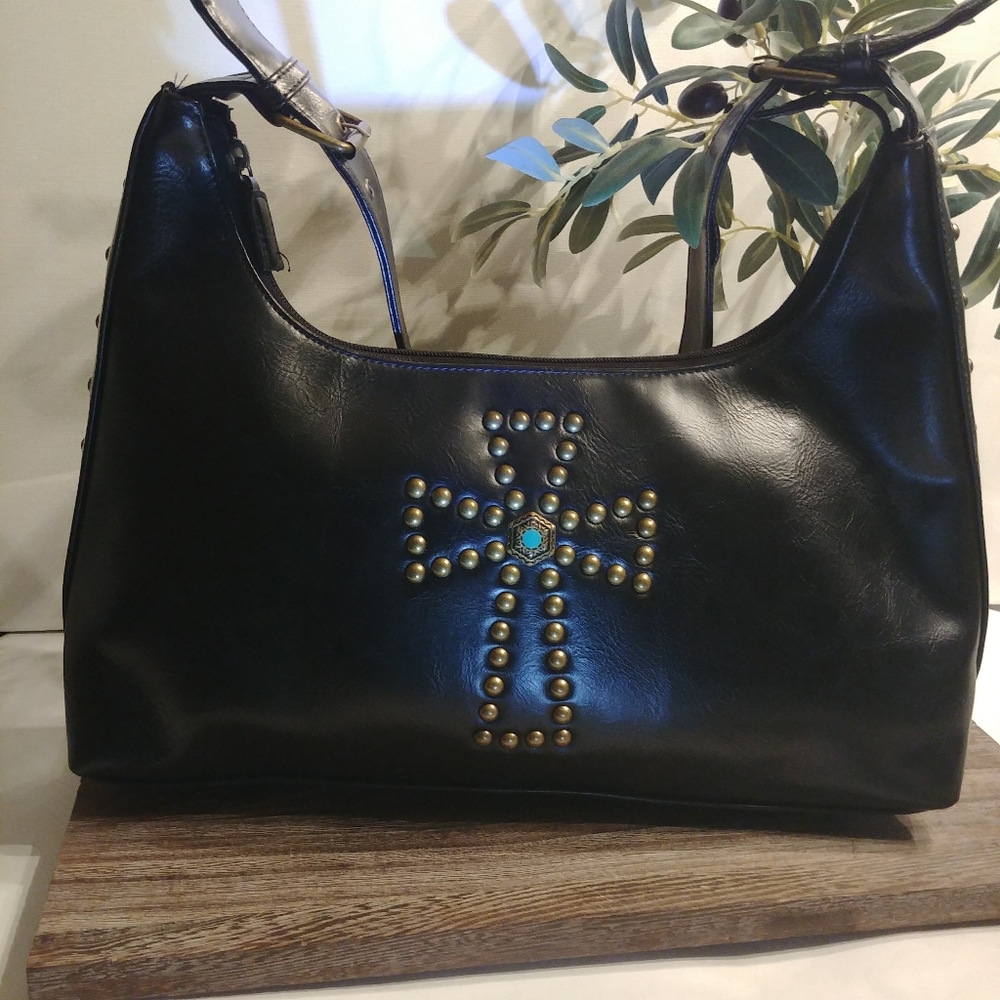 Cute Studded Cross Shoulder Bag